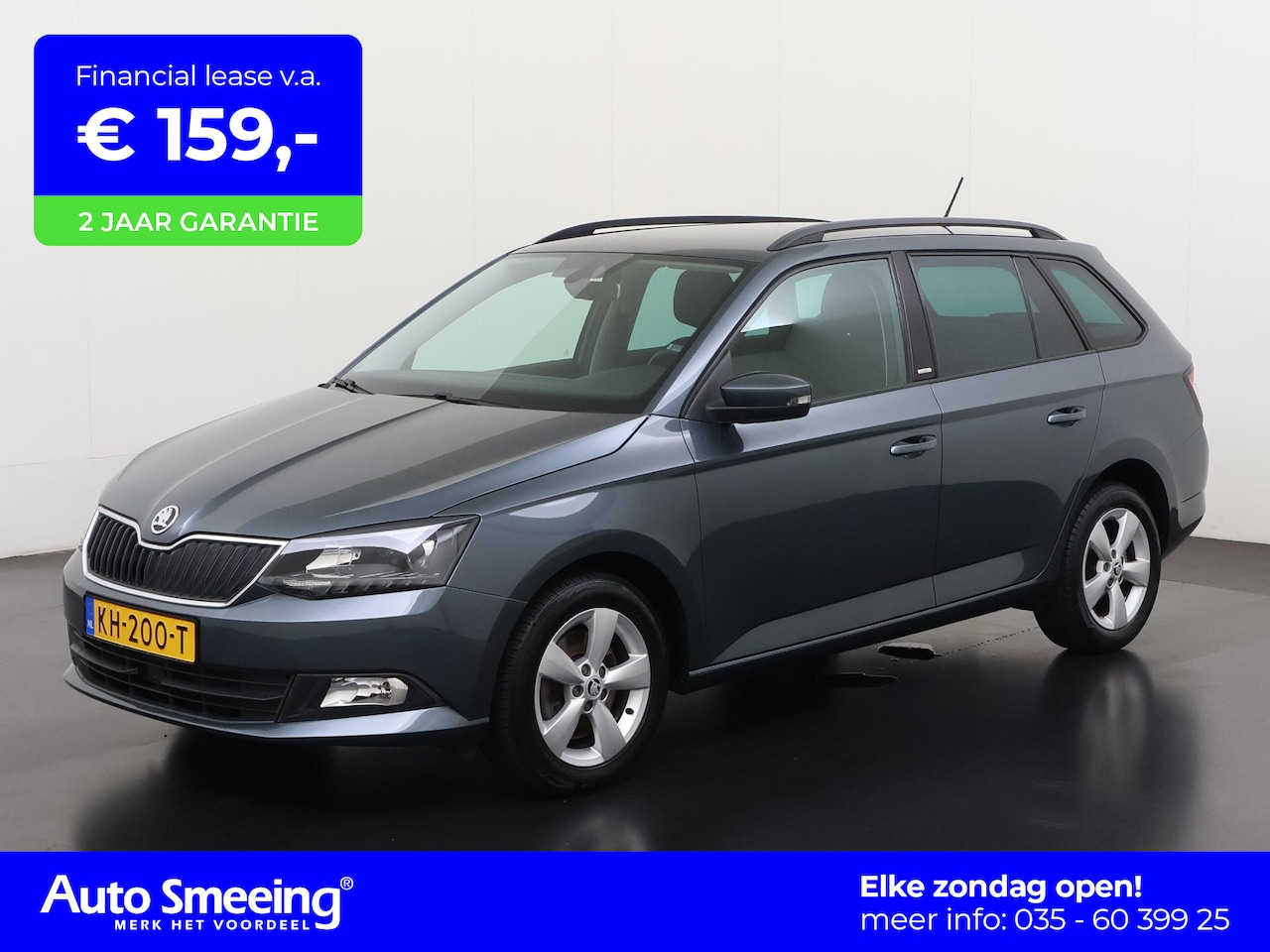 Skoda Fabia Combi - 1.2 TSI DSG JOY | Stoelverwarming | ECC | Parkeersensoren | Zondag Open! - AutoWereld.nl