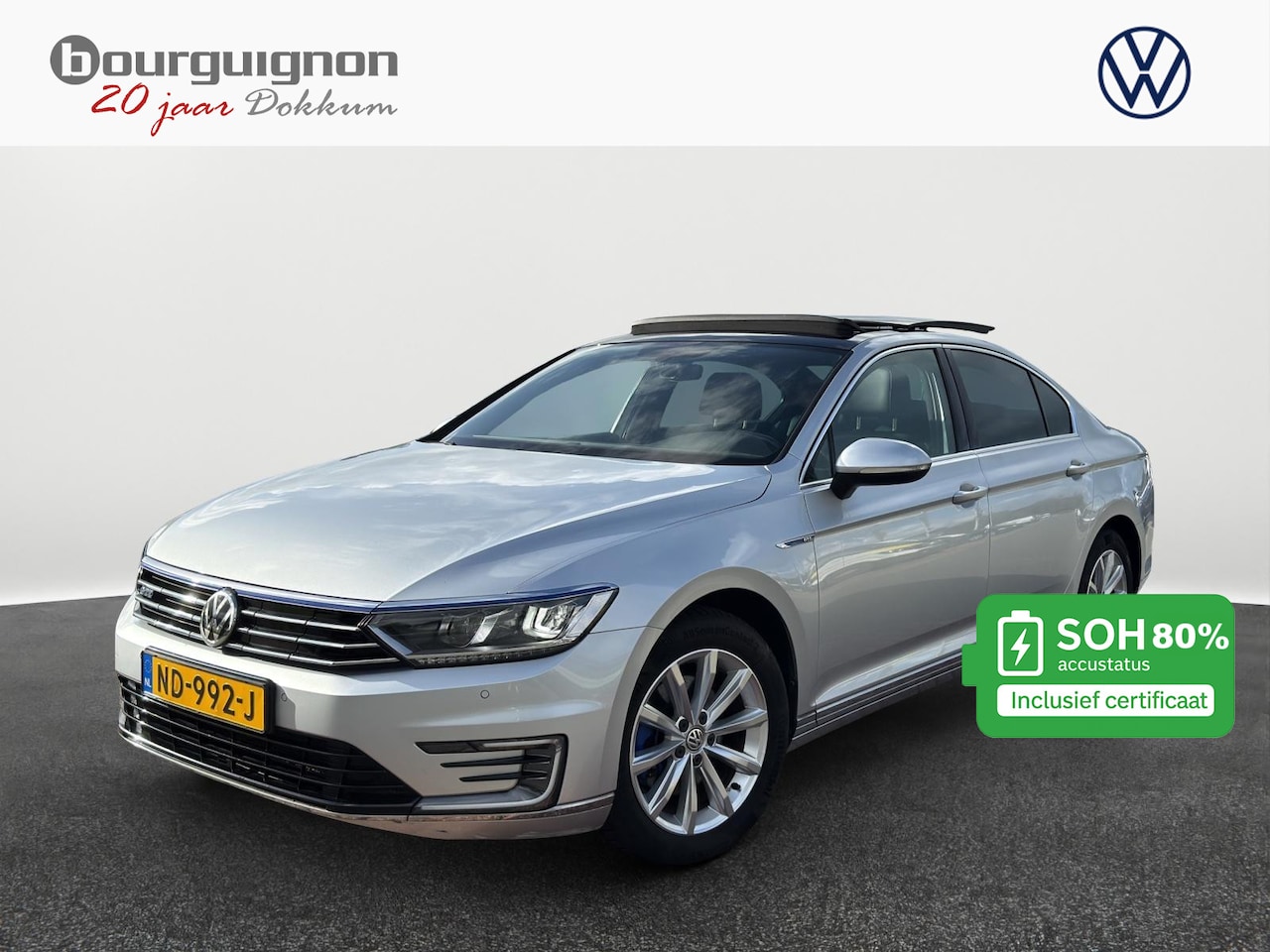 Volkswagen Passat - 1.4 TSI GTE Highline | 218Pk | SOH 80% | PHEV | Pano Dak | Trekhaak | - AutoWereld.nl