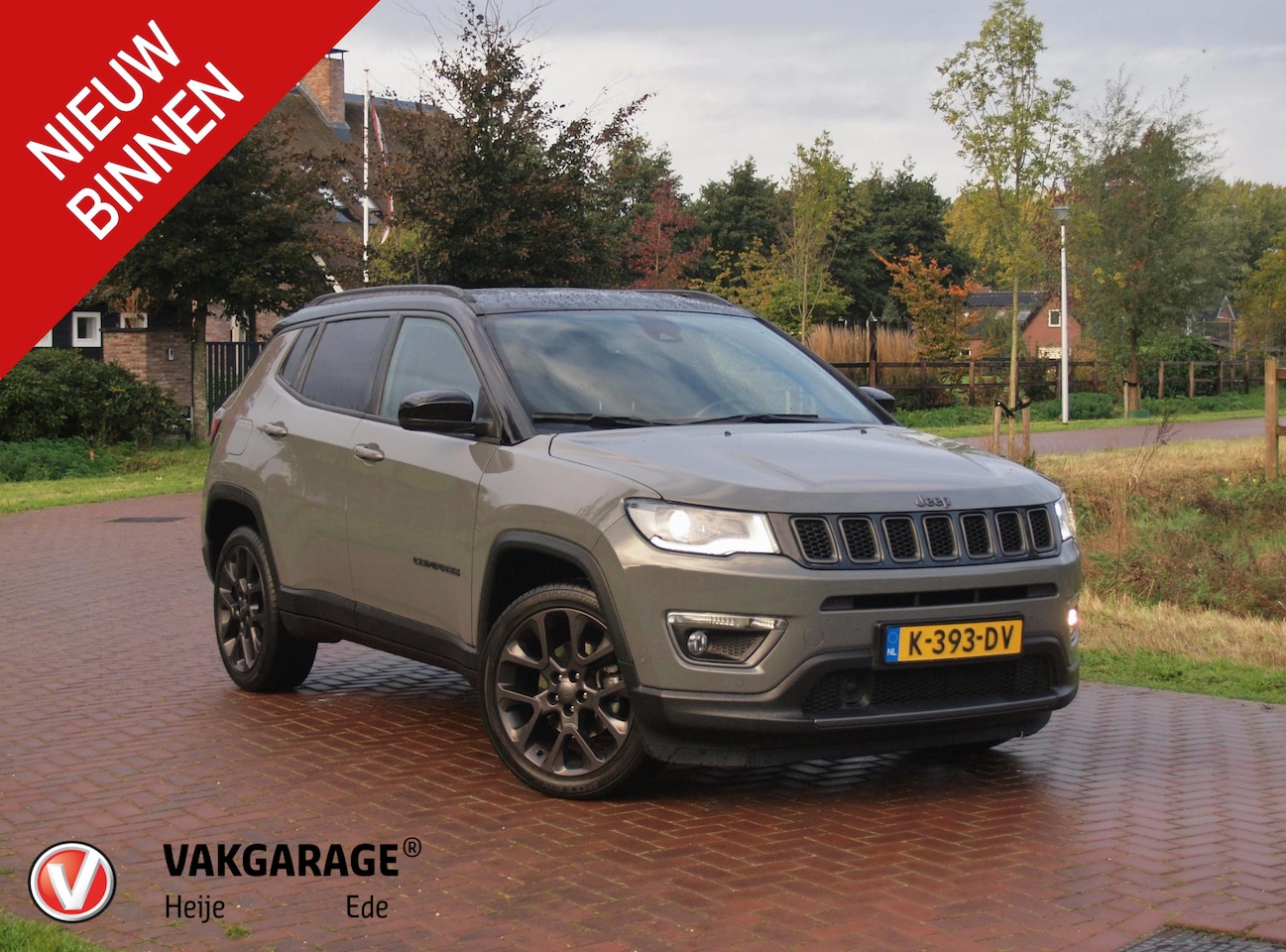 Jeep Compass - 1.3T S | Camera | Stoelmemory | Cruise Control | Alpine Audio | Leer | Automaat | NL-Auto - AutoWereld.nl