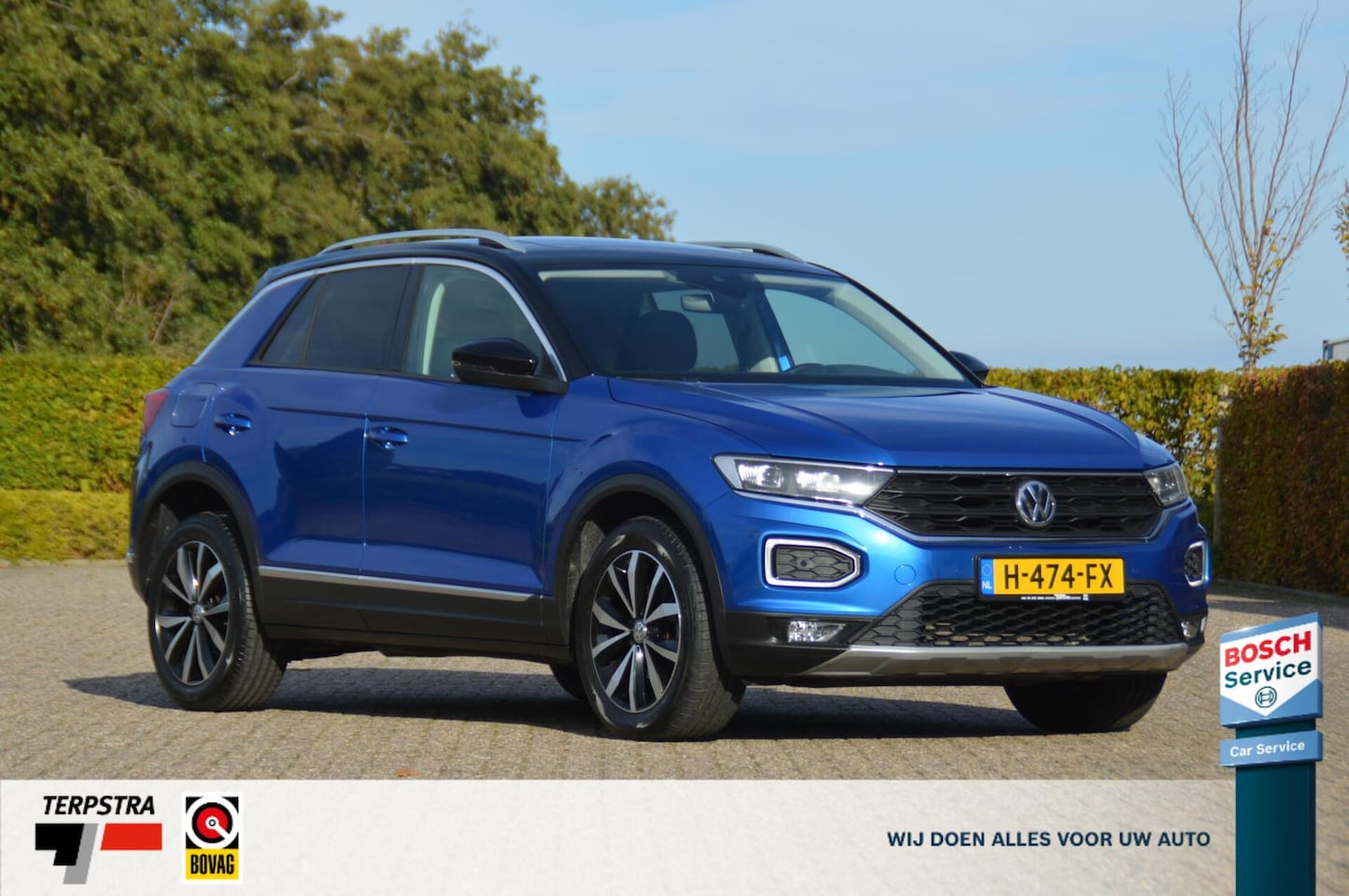 Volkswagen T-Roc - 1.0 TSI Style Business panoramadak - AutoWereld.nl