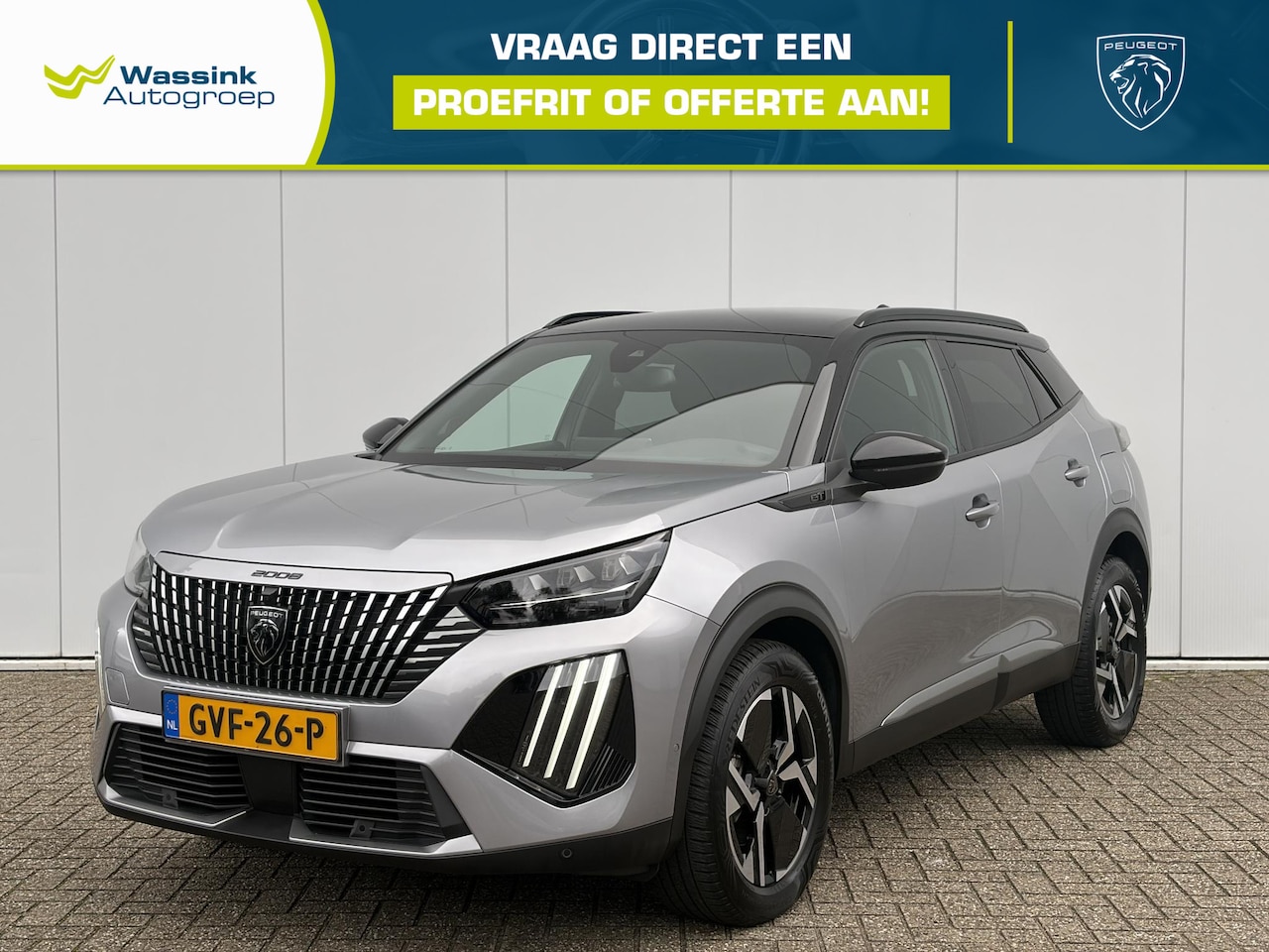 Peugeot 2008 - 1.2 Hybrid 136 GT | Navigatie | Camera voor & achter | CarPlay | Adaptive Cruise | KeyLess - AutoWereld.nl