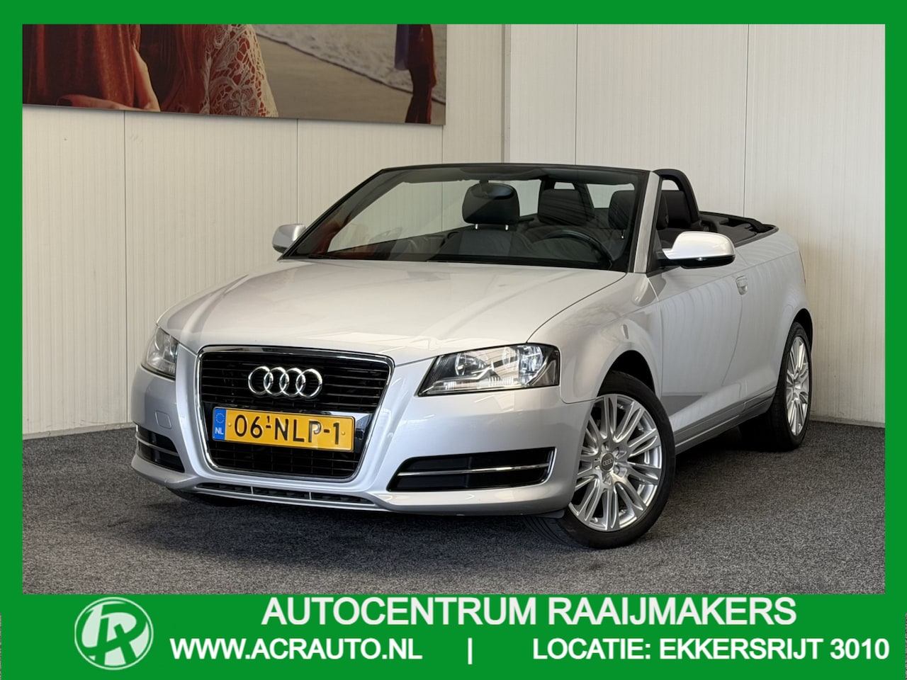 Audi A3 Cabriolet - 1.8 TFSI ATTRACTION PRO LINE BUSINESS NAVIGATIE CRUISE CONTROL BLUETOOTH TELEFOON MEDIA VO - AutoWereld.nl