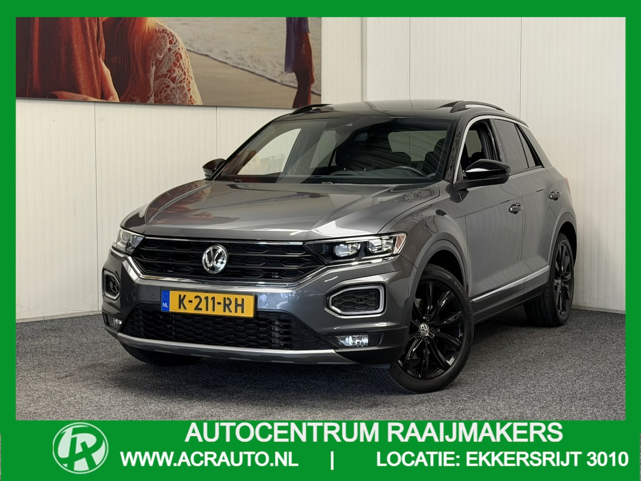 Volkswagen T-Roc - 2.0 TSI 4Motion Sport Business R NAVIGATIE ADAPTIVE CRUISE CONTROL PANORAMA SCHUIF/KANTELD - AutoWereld.nl