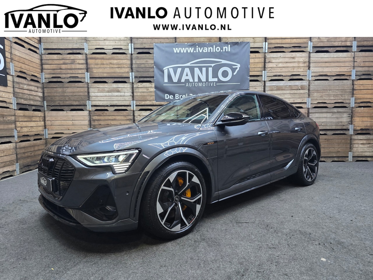 Audi e-tron Sportback - S quattro 503PK! S edition 95 kWh Pano ACC Trekhaak 360 BlackPack Keyless 21"LM - AutoWereld.nl