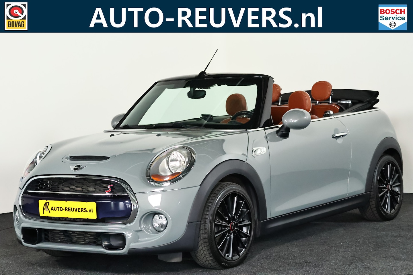 MINI Cabrio - 2.0 Cooper S / Leder / Opendak / Navi / Airco - AutoWereld.nl