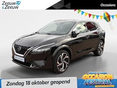 Nissan Qashqai - 1.3 MHEV Xtronic Tekna Plus *Automaat*Navi+360Camera*Winter Pack*Elekt. Stoelen*Lederen be