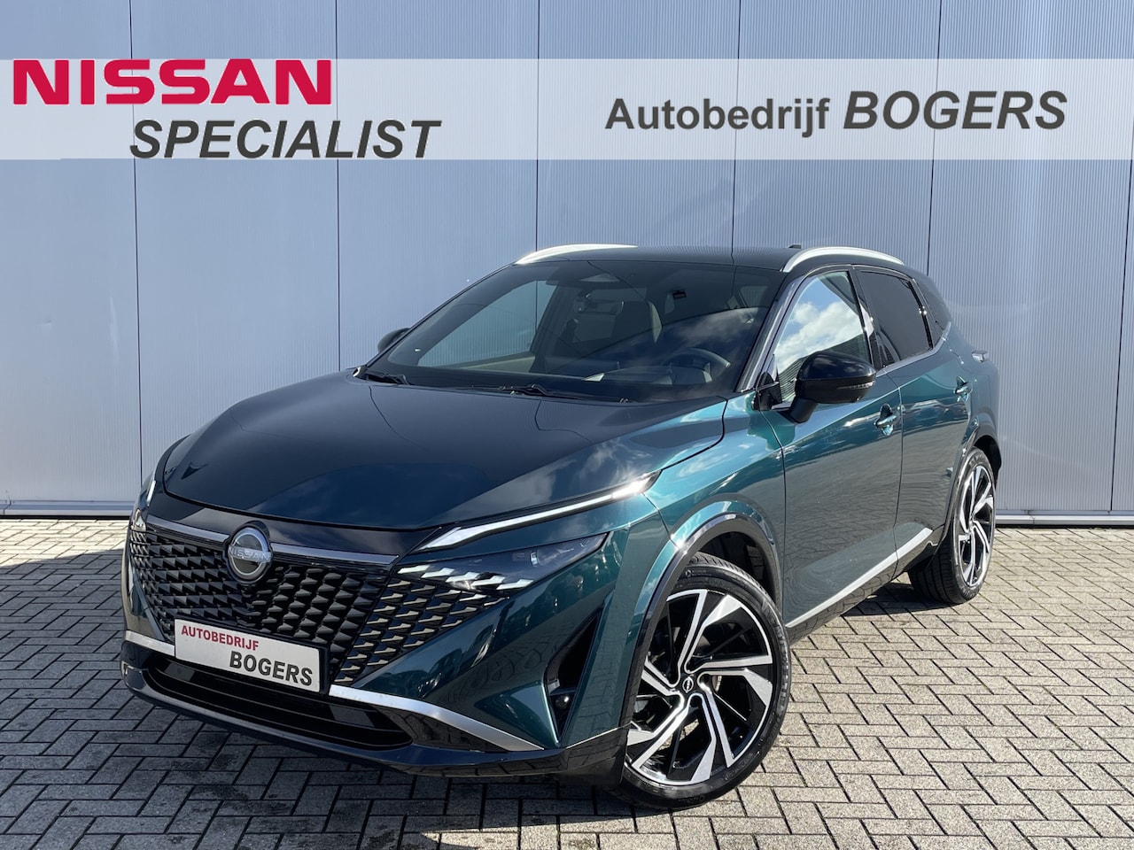 Nissan Qashqai - 1.3 MHEV Tekna Plus Automaat Navigatie, Panoramadak, 20"lm, LED, Bose, 360 Camera, Pro-Pil - AutoWereld.nl