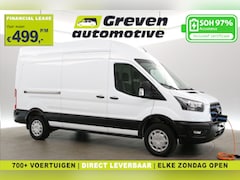 Ford E-Transit - 68 kWh L3H3 | Snelladen | SOH 97% | Clima | Cruise | Camera | 3 Zits | Carplay