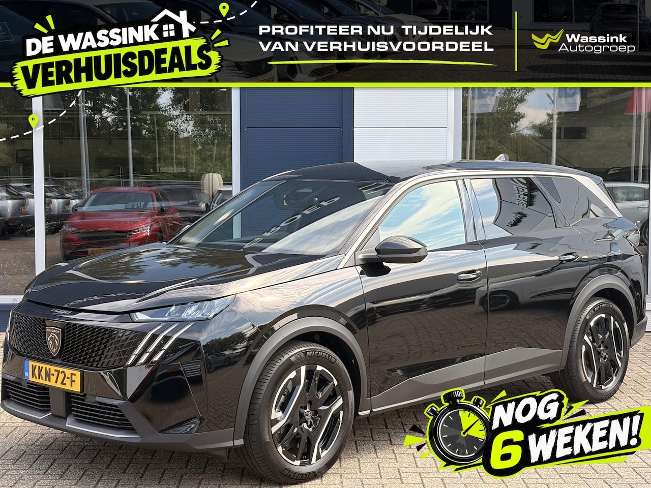 Peugeot e-5008 - Allure 73 kWh 7-zits Navigatie | Parkeercamera | Apple Carplay & Android Auto | SOH 99.5% - AutoWereld.nl