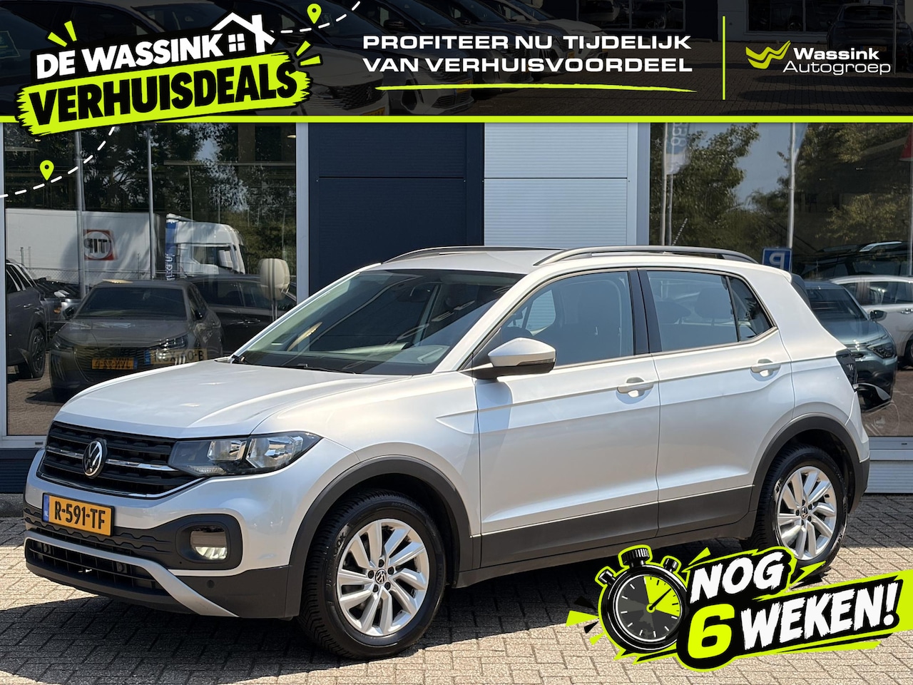 Volkswagen T-Cross - 1.0 TSI Style | Parkeercamera | Climate Control | Cruise Control | Bluetooth | - AutoWereld.nl