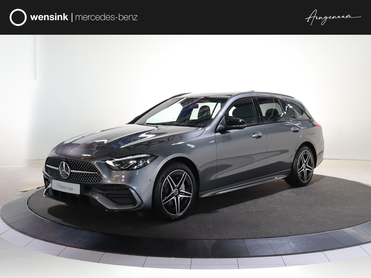 Mercedes-Benz C-klasse Estate - 300e Business Solution AMG | Panoramaschuifdak | Nightpakket | Burmester | Head-Up | - AutoWereld.nl