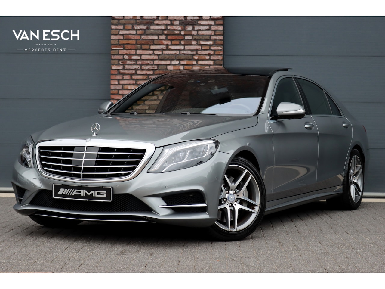 Mercedes-Benz S-klasse - 400 HYBRID Lang AMG Line | Luchtvering | Distronic+ | Massage | Panoramadak | Burmester | - AutoWereld.nl