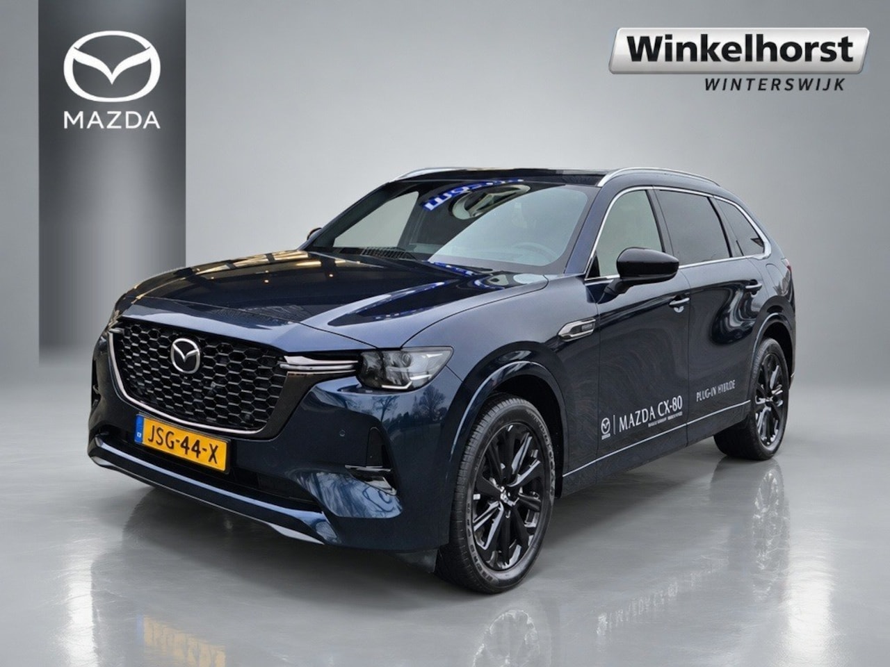 Mazda CX-80 - E-SKYACTIV PHEV 327pk 8AT AWD HOMURA Plus CAHO / Demokorting - AutoWereld.nl