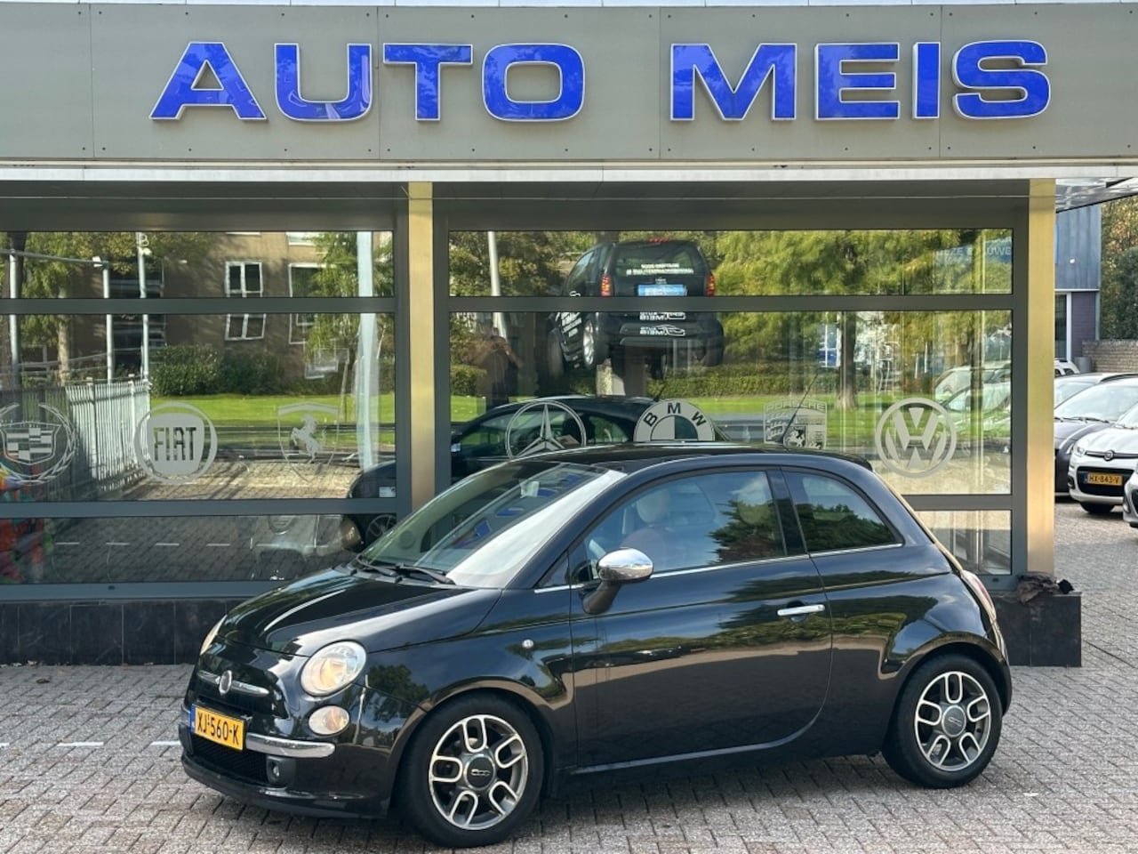 Fiat 500 - 1.2 Naked Airco Leer Panorama - AutoWereld.nl
