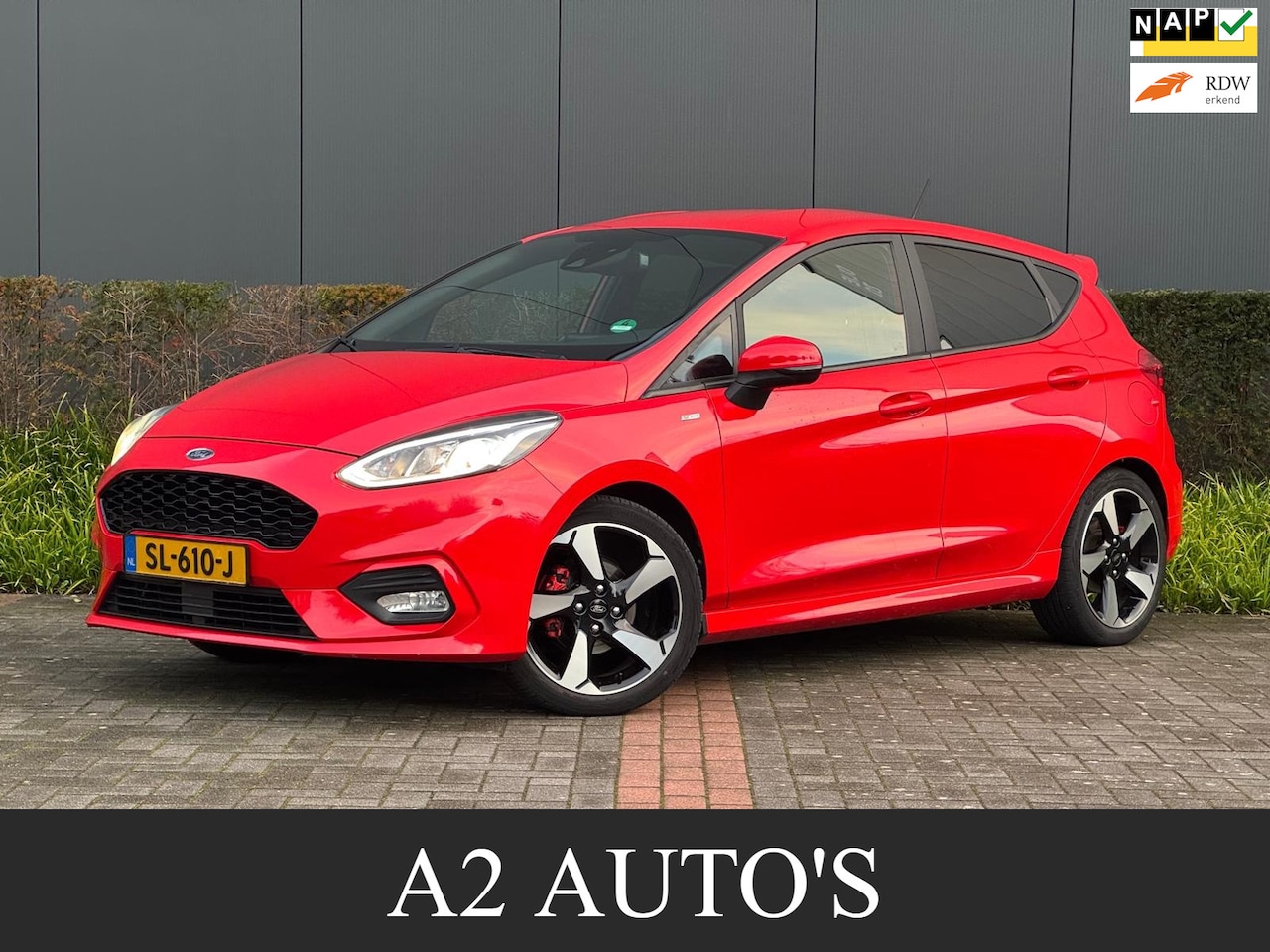 Ford Fiesta - 1.0 EcoBoost ST-Line Ecc|Nap|Sensoren - AutoWereld.nl