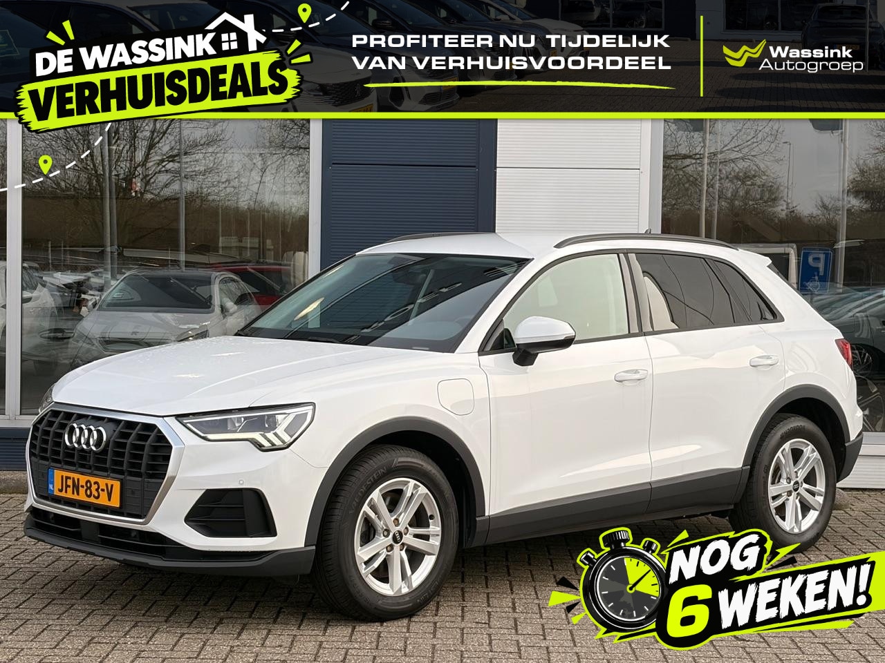Audi Q3 - 45 TFSI 245pk PHEV S-tronic Automaat | Navigatie | Camera | Elektrisch verstelbare stoelen - AutoWereld.nl