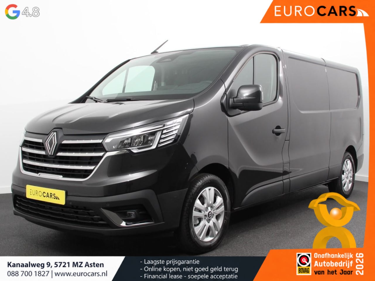 Renault Trafic - 2.0 Blue dCi 150PK T30 L2H1 Advance Automaat Navigatie Airco Lichtmetalen velgen Betimmeri - AutoWereld.nl