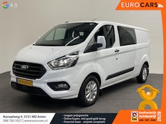 Ford Transit Custom - 300 2.0 TDCI L2H1 Trend Dubbele Cabine Automaat Navigatie Airco Navigatie Bluetooth Trekha