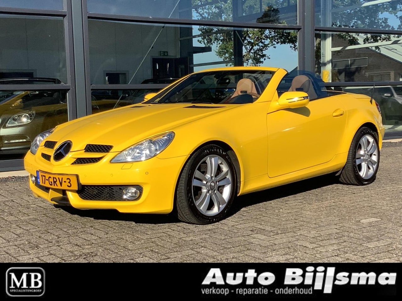 Mercedes-Benz SLK-klasse - 350 Prestige automaat, nekverwarming, lederen bekleding - AutoWereld.nl