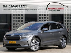 Skoda Enyaq iV - 80/ WARMTEPOMP/ LEER/ ADAPTIVE/ TREKHAAK/ HEAD-UP/ SIDE ASSIST/ SOH 95%