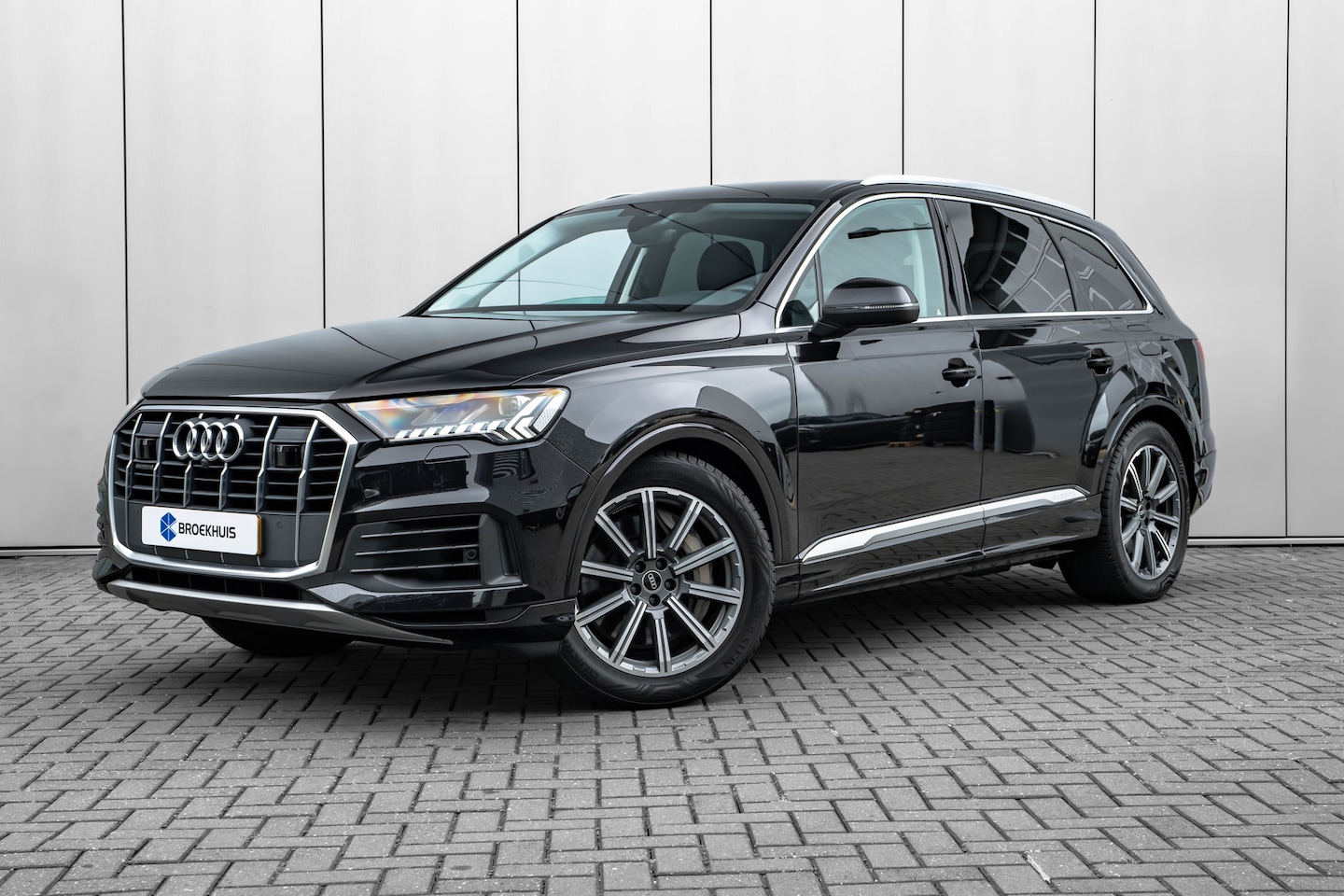 Audi Q7 - 55 TFSI e quattro Pro Line Plus l Luchtvering l Pano Dak l B&O Sound l Elektr. Lederen Sto - AutoWereld.nl