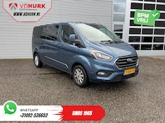 Ford Transit Custom - 2.0 TDCI 170 pk Aut. L2 Limited DC Dubbel Cabine MARGE Bi-Xenon/ 2x schuifdeur/ Adapt.Crui