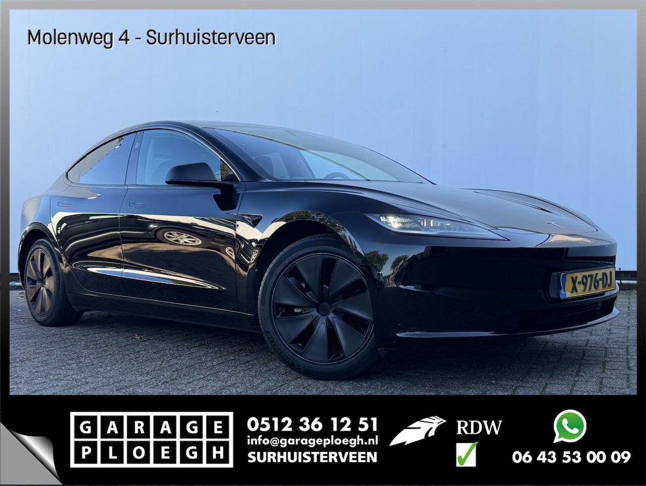 Tesla Model 3 - RWD 60 kWh Pano Leer Stoelverw + Ventilatie Adap.Cruise Self-Drive Mogelijkheid Orig.NL! - AutoWereld.nl