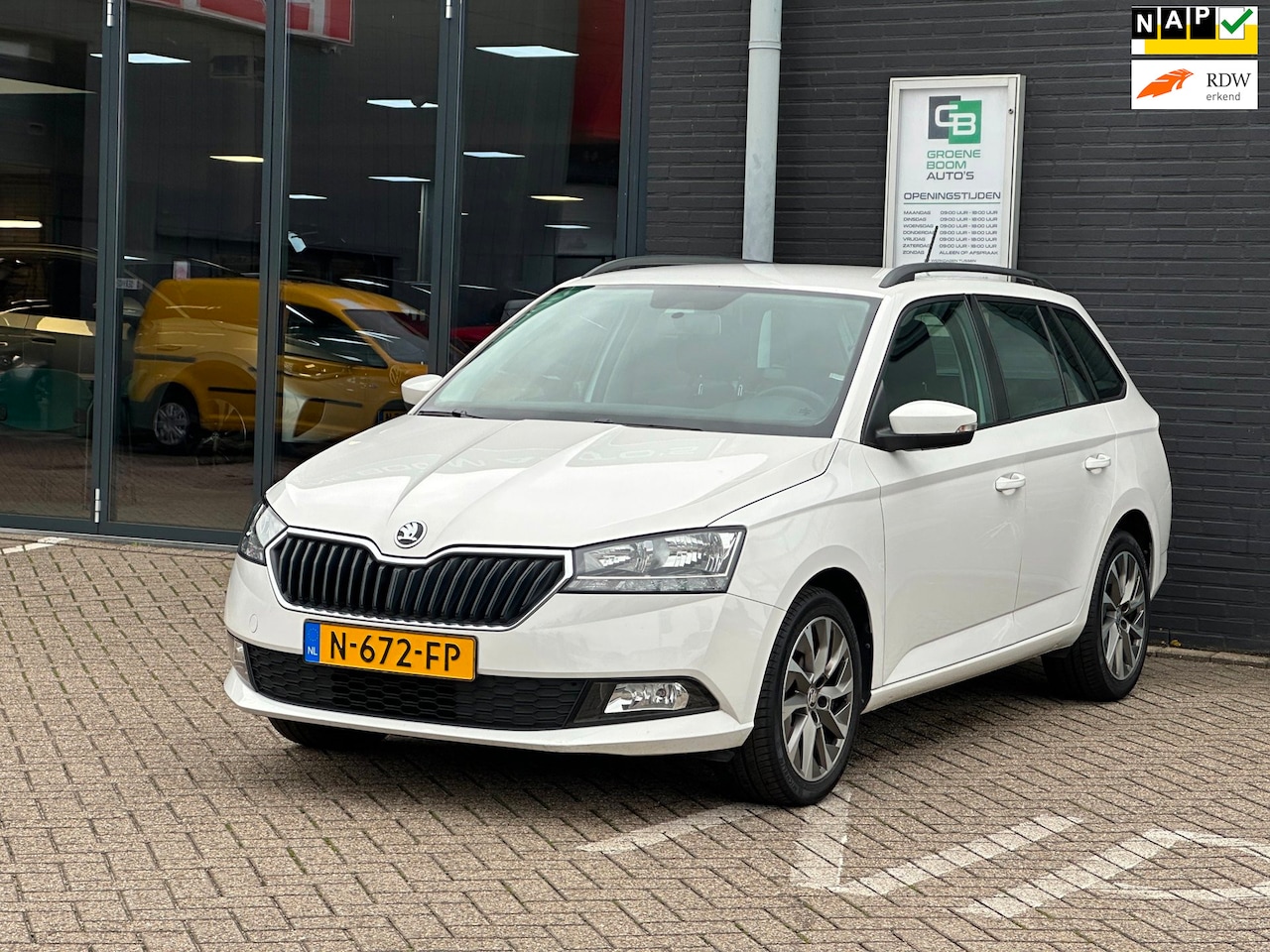 Skoda Fabia Combi - 1.0 TSI Business Edition/1STE EIG/APP-CONNECT/NL-AUTO NAP!! - AutoWereld.nl
