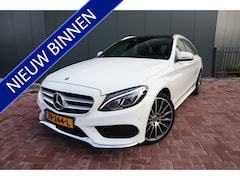 Mercedes-Benz C-klasse Estate - 180 AMG Sport Edition Premium Plus Upgrade 19 inch Panoramadak Sport Leder Burmester Ambia