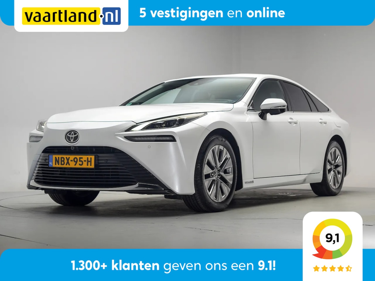 Toyota Mirai - Executive [ LED Adapt.cruise Leder Stoelverwarming ] - AutoWereld.nl