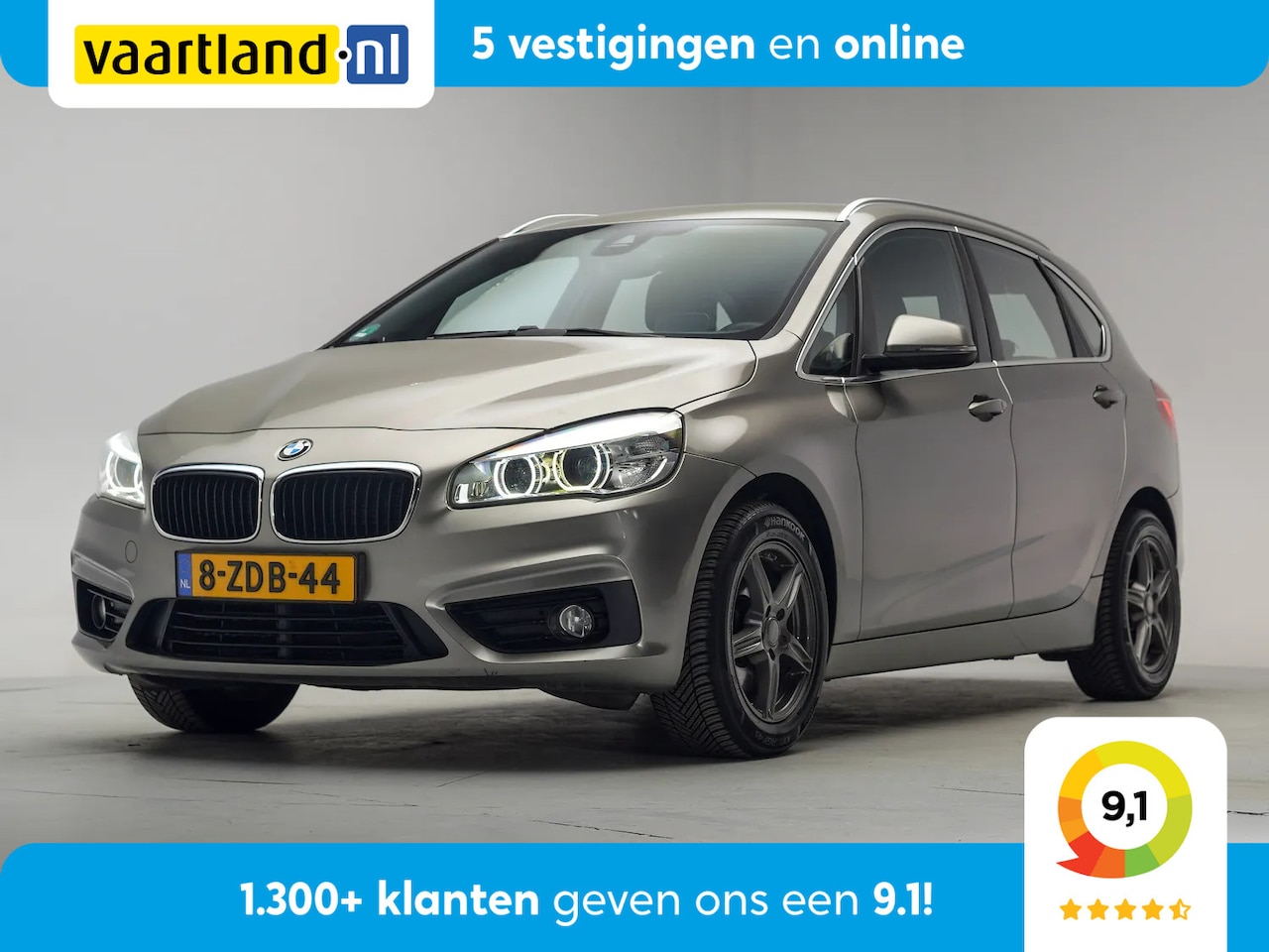 BMW 2-serie Active Tourer - 218i High Executive [ Head-up Leer Navi Stoelverwarming LED ] - AutoWereld.nl