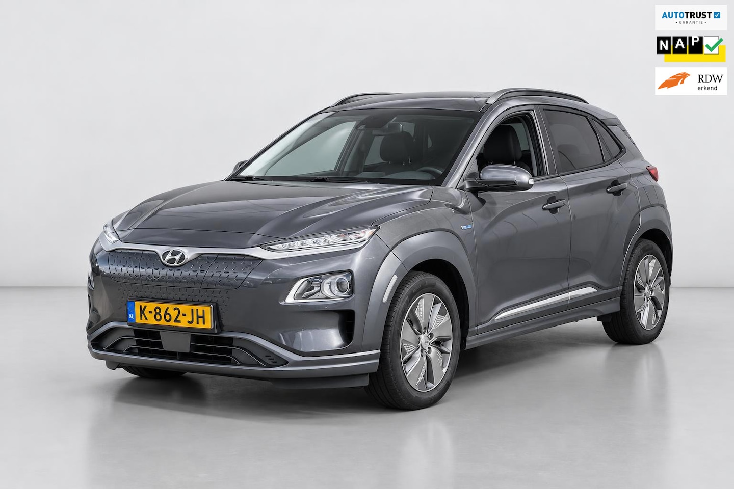 Hyundai Kona Electric - EV Fashion 64 kWh SOH 99.5% |FASE 3|1E EIG|DEALEROND|HEADSUP|CAMERA|APPLECARPLAY|NAVI|ADAP - AutoWereld.nl