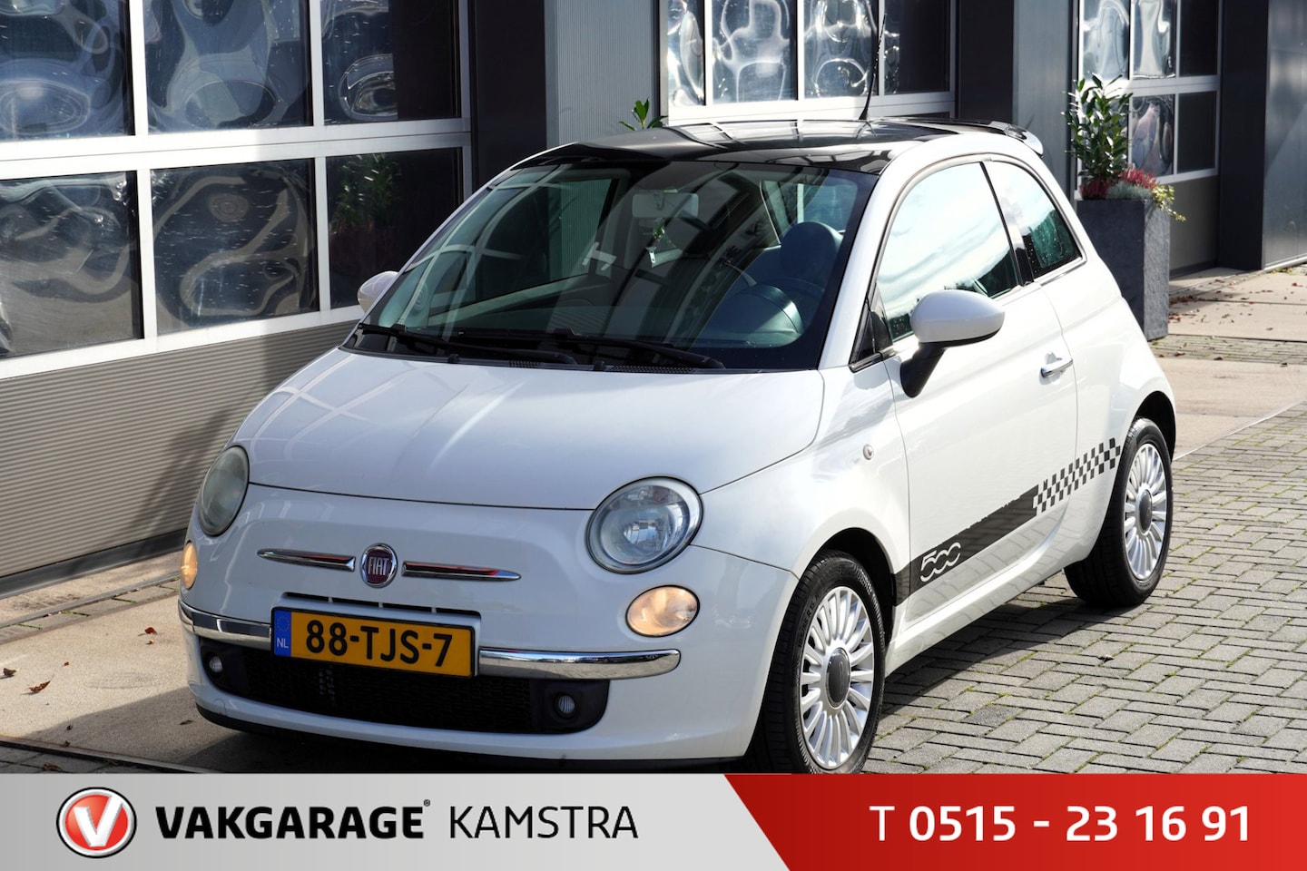 Fiat 500 - 0.9 TwinAir Gucci Lounge Airco/Panodak - AutoWereld.nl