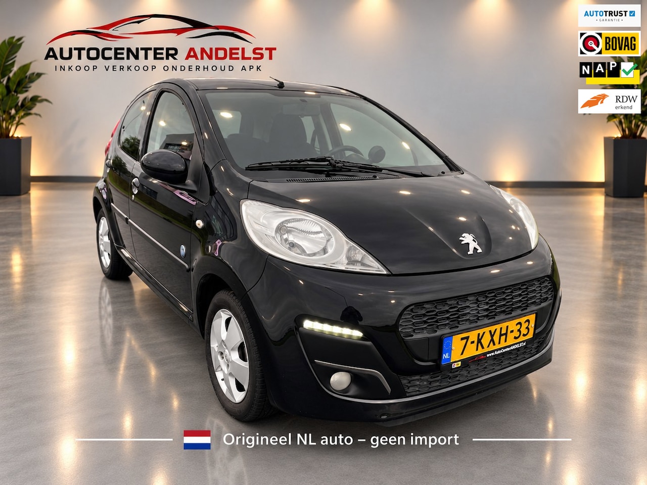 Peugeot 107 - 1.0 Envy 1.0 Envy, 5drs, Airco, Bluetooth, LED dagrijverl, Lmv, Elektr ramen, Toerenteller, Geen im - AutoWereld.nl