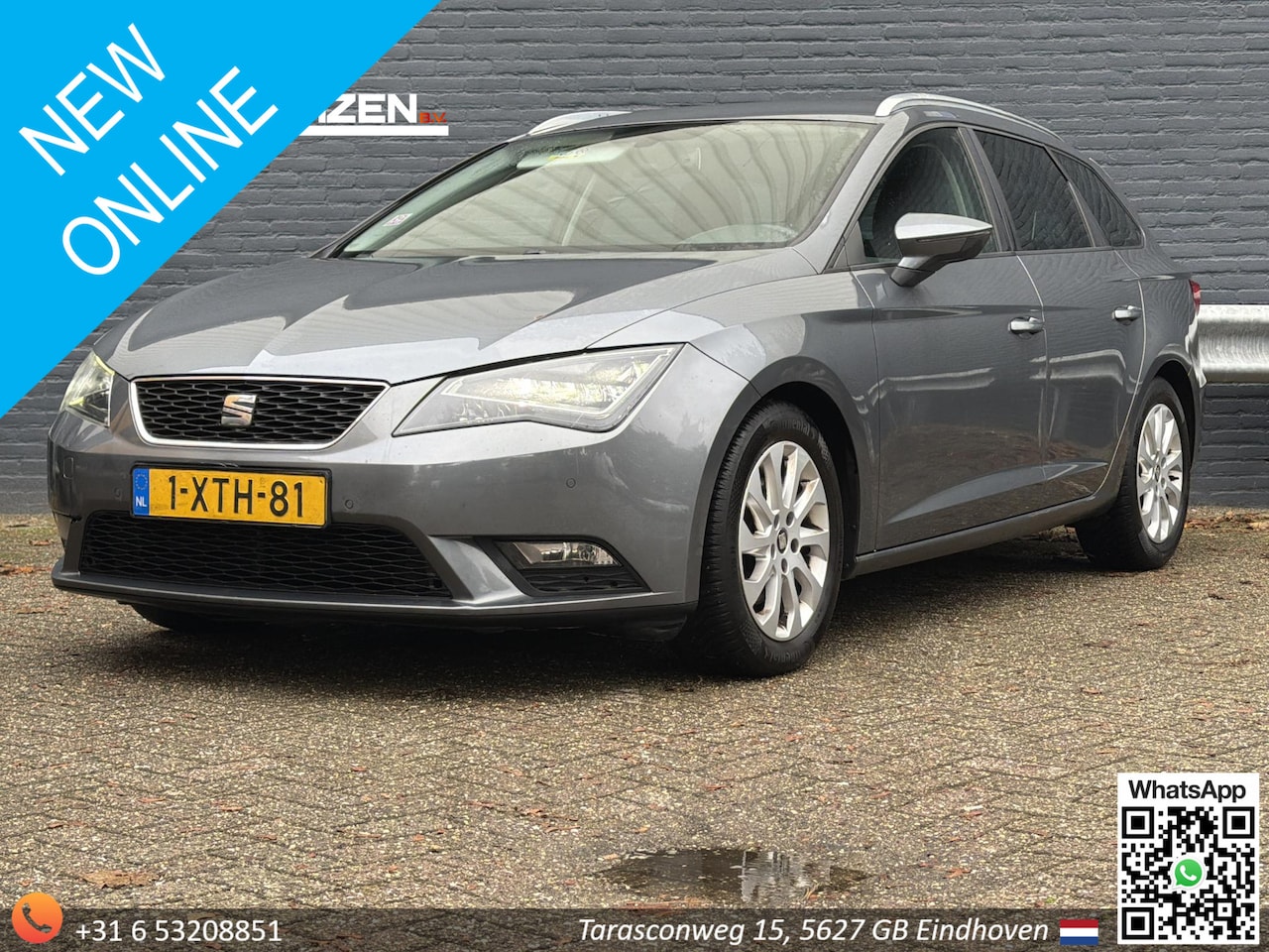 SEAT Leon ST - 1.6 TDI Ecomotive Lease Sport | Leder/Alcantara | Cruise | Climate | Navi | Stoelverwarmin - AutoWereld.nl