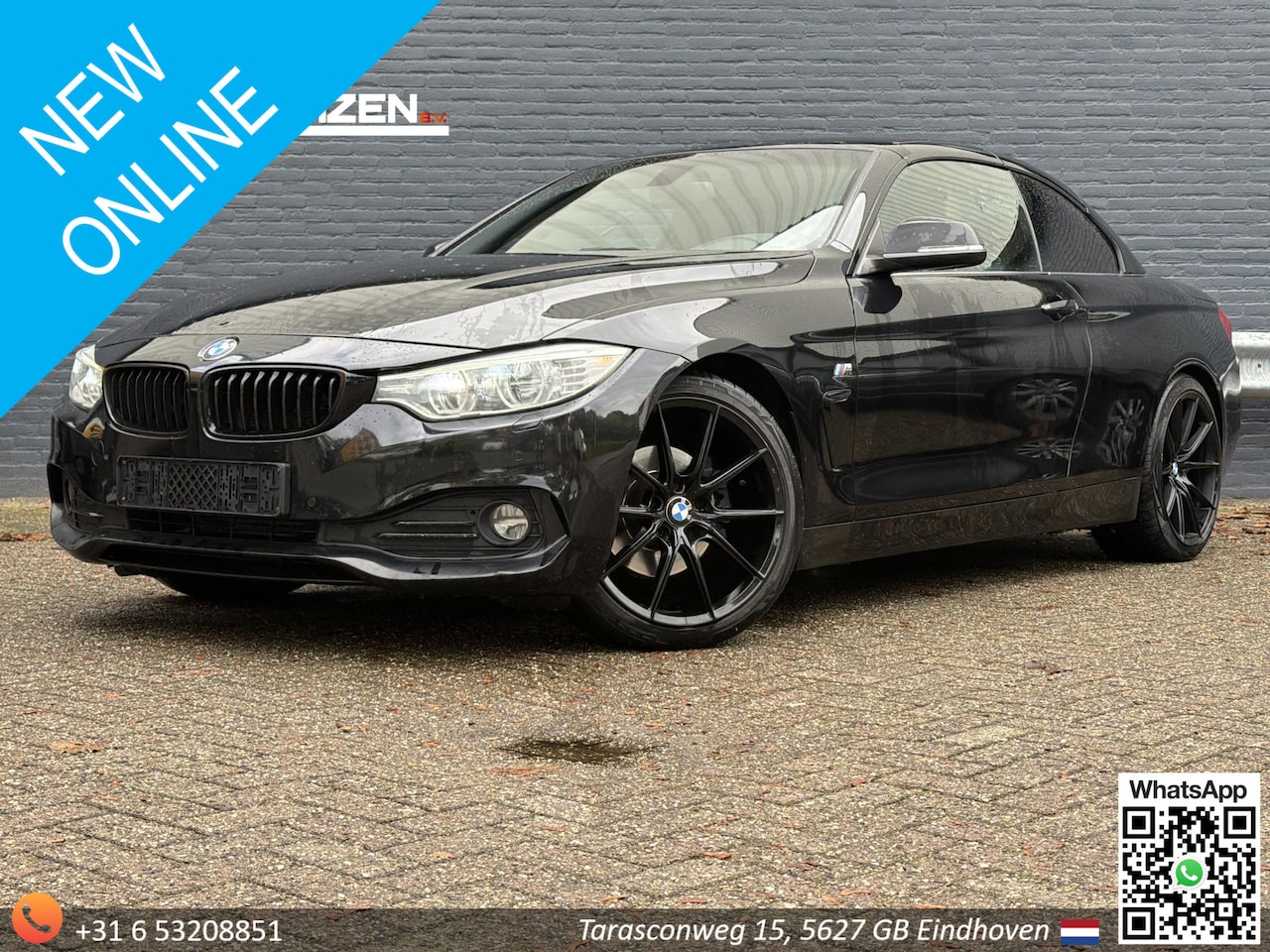 BMW 4-serie Cabrio - 420d High Executive Automaat | Leder | Cruise | Climate | Navi | Stoelverwarming | - AutoWereld.nl