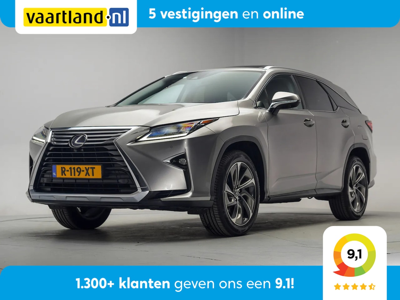Lexus RX 450h - 450hL 4WD President Line 7 pers. [ Schuifdak Adapt.onderstel Leder ] - AutoWereld.nl