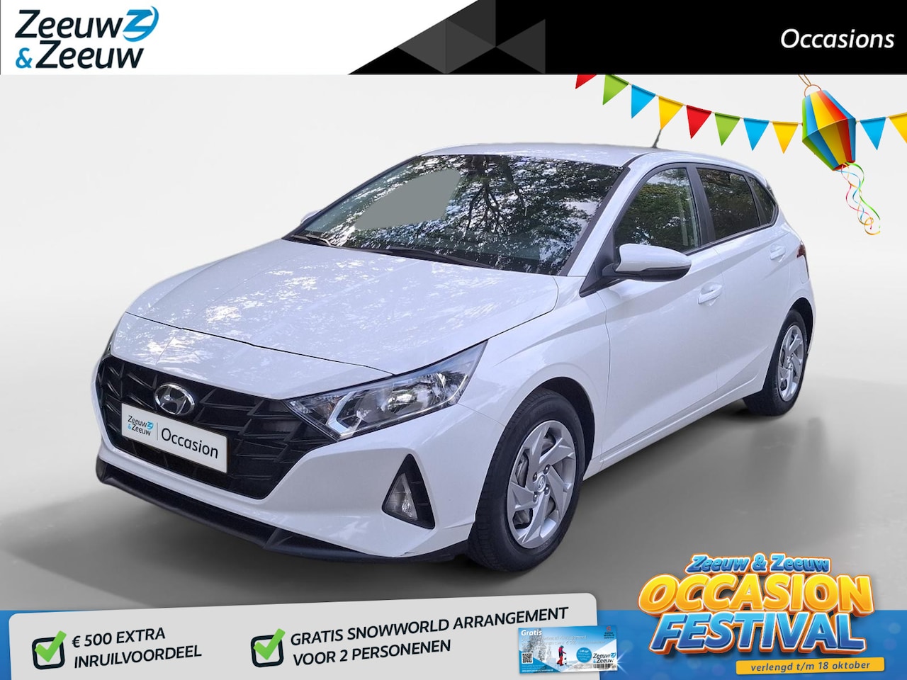 Hyundai i20 - 1.2 MPI i-Motion | TREKHAAK | AIRCO | TELEFOON | RADIO | - AutoWereld.nl