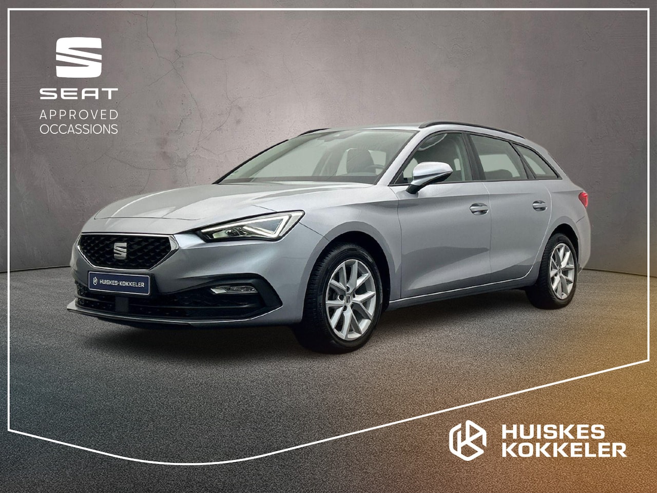 SEAT Leon Sportstourer - Style Business Intense 1.5 eTSI 150pk DSG Automaat Adaptive cruise control, Navigatie, Par - AutoWereld.nl