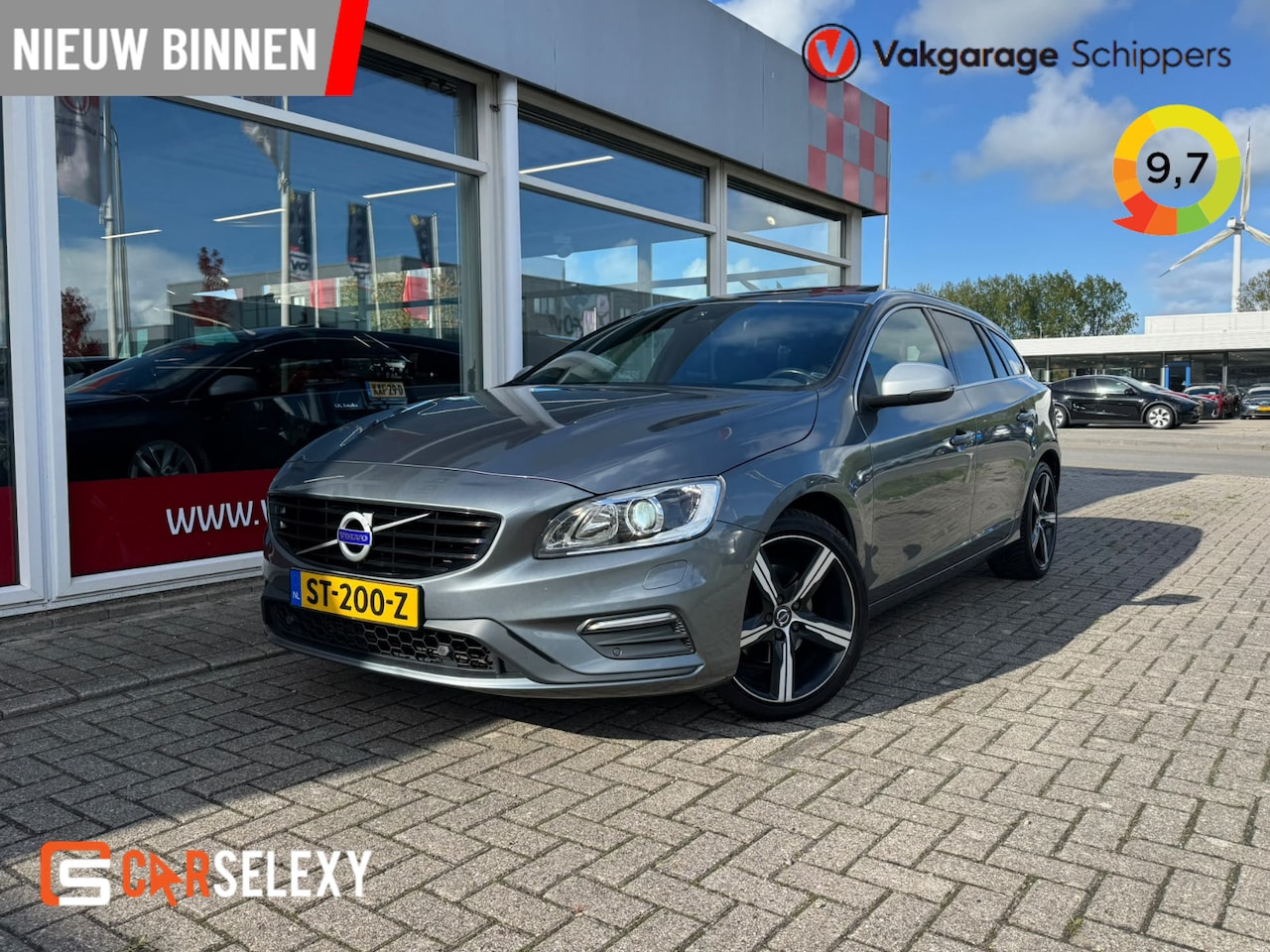 Volvo V60 - 2.0 T4 R-Design|Automaat|Full option|190PK| - AutoWereld.nl