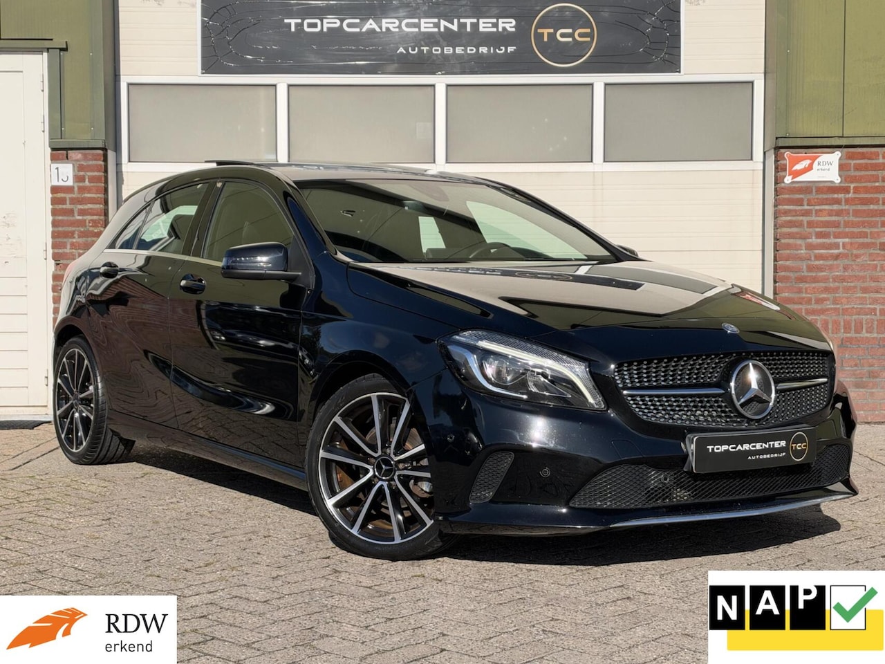 Mercedes-Benz A-klasse - 180 d/AUT/PANO/PARKS/NAVI/CRUISE/APK/NAP - AutoWereld.nl
