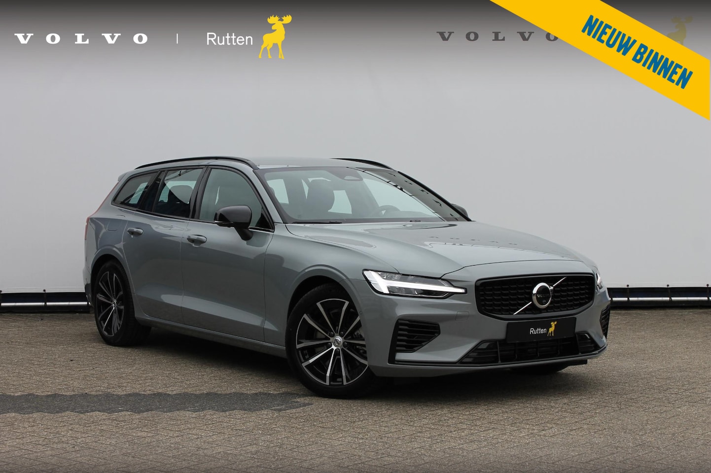 Volvo V60 - T6 350PK Automaat Plug-in hybrid AWD Plus Dark Long Range / Google infotainment / 360 grad - AutoWereld.nl