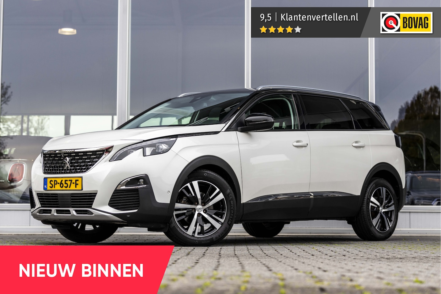 Peugeot 5008 - 1.2 PureTech Allure | Automaat | 7 Pers | 360° Camera - AutoWereld.nl