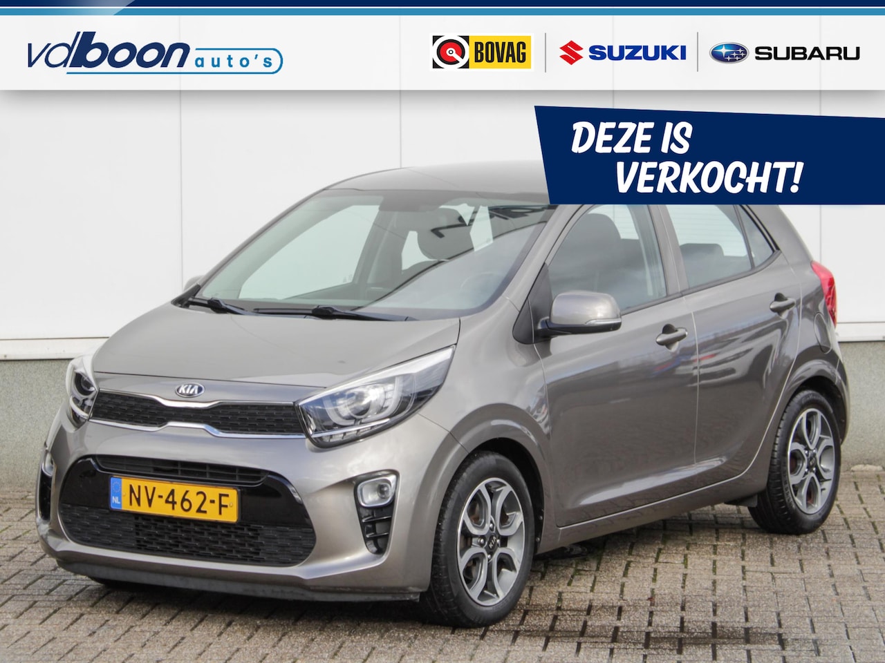 Kia Picanto - 1.0 CVVT First Edition | Navi | Cruise | Clima | Camera | Lm-Velgen - AutoWereld.nl
