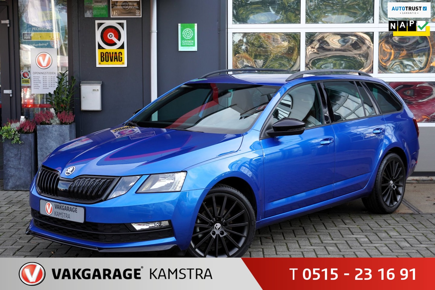 Skoda Octavia Combi - 1.5 TSI 150PK Sport Navi/DAB/Cruise/Leder - AutoWereld.nl