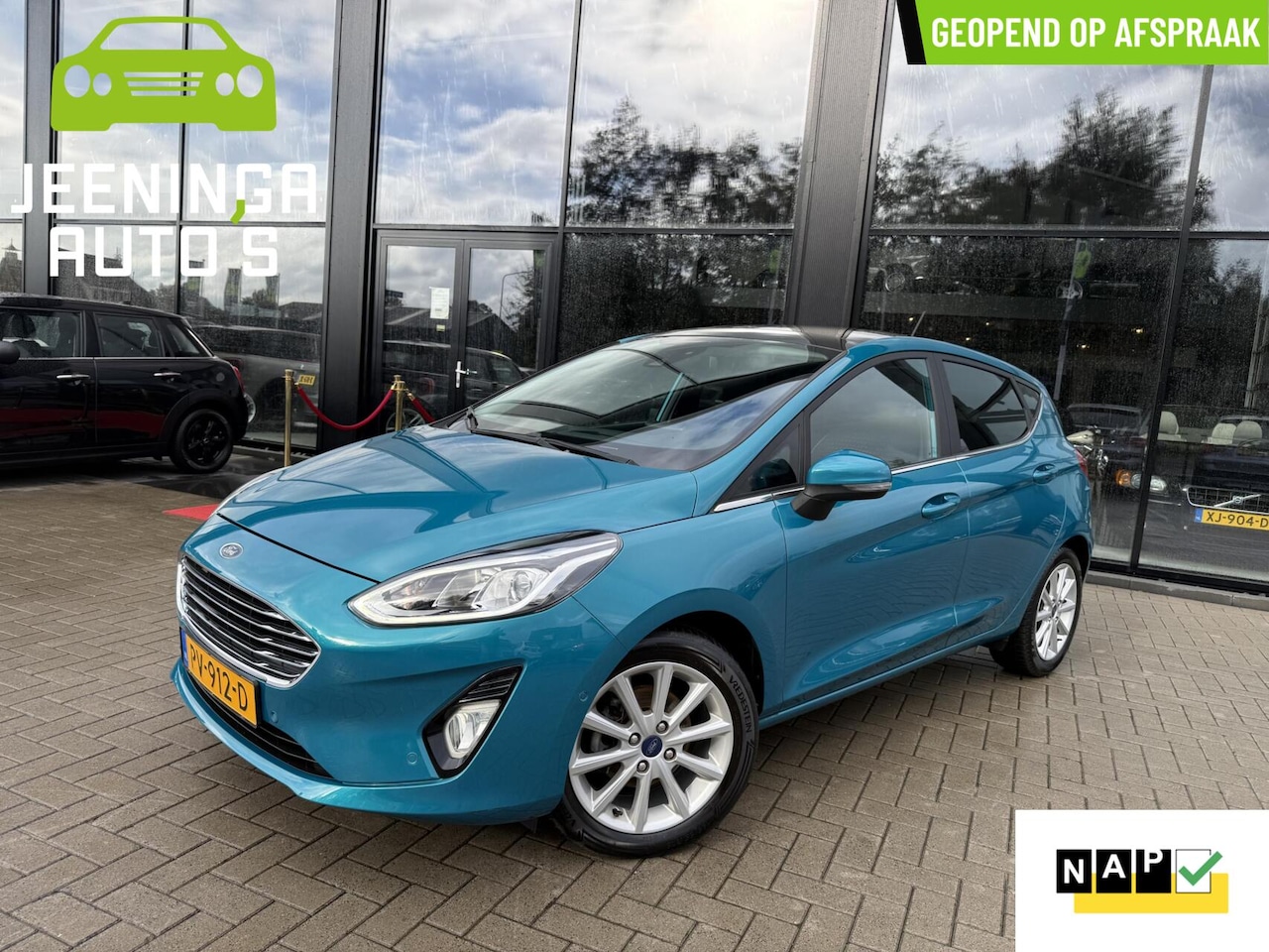 Ford Fiesta - 1.0 EcoBoost Titanium |B&O|Pano|Camera|NAP - AutoWereld.nl
