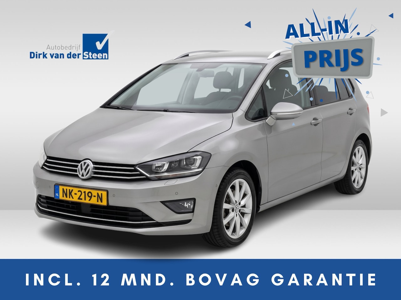 Volkswagen Golf Sportsvan - 1.4 TSI Connected Series | Massage Stoelen | Adaptive Cruise Control | Achteruitrijcamera - AutoWereld.nl