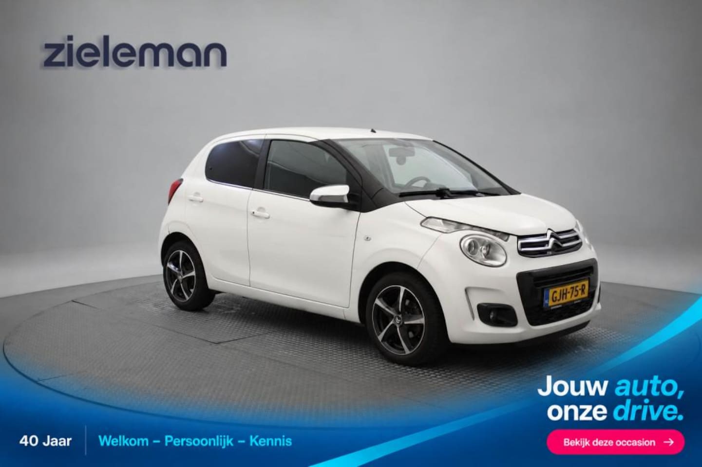 Citroën C1 - 1.2 PureTech Airscape Shine - Clima, Stoelverw. - AutoWereld.nl