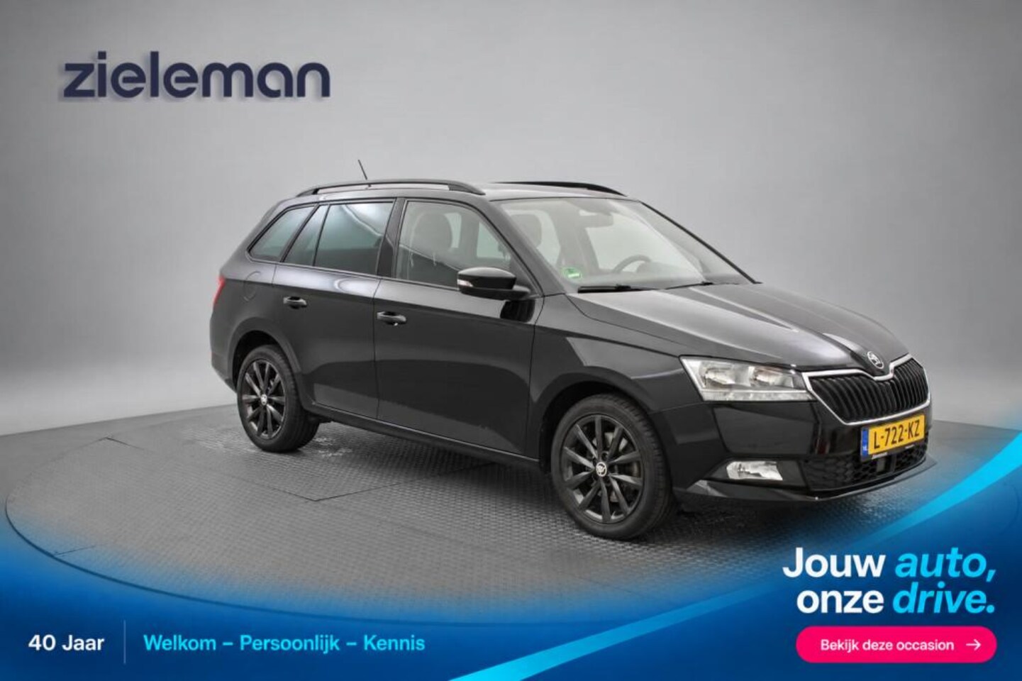 Skoda Fabia Combi - 1.0 TSI Business Edition Automaat - Carplay, Camera, Adapt. Cruise, Stoelverw. Trekhaak - AutoWereld.nl
