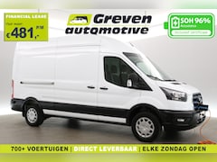 Ford E-Transit - L3H3 68 kWh | Snelladen | SOH 96% | Clima | Camera | 3 Zits | Carplay | Cruise | Navi | Pa